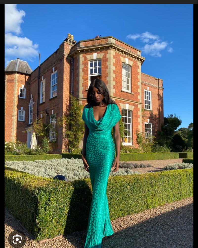 Rat And Boa Odessa Dress In Green by Rat and boa - Pickle