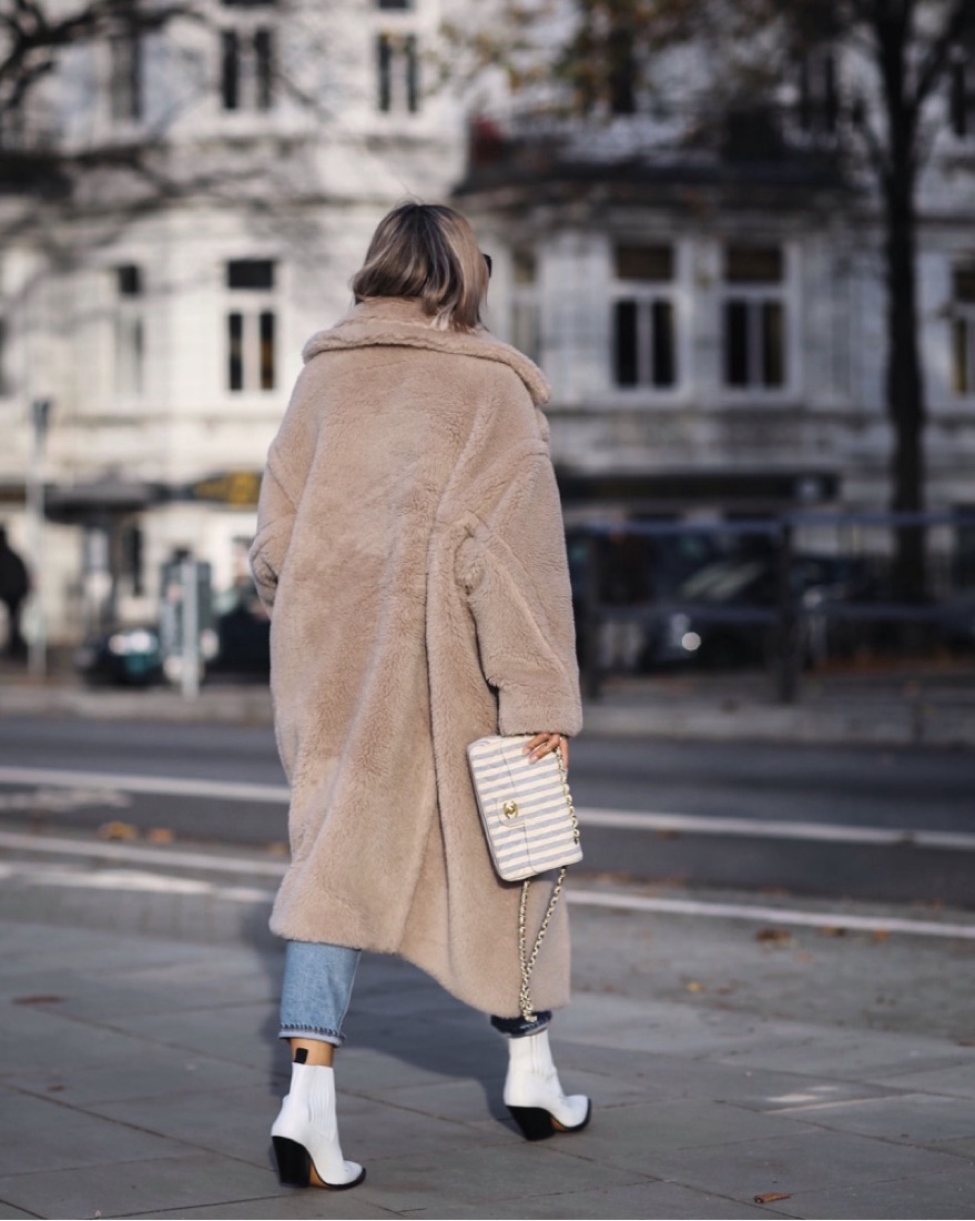 ジャケット・アウター Max Mara TEDDY BEAR ICON COAT Teddy Bear Icon Coat in alpaca and wool, beige | 