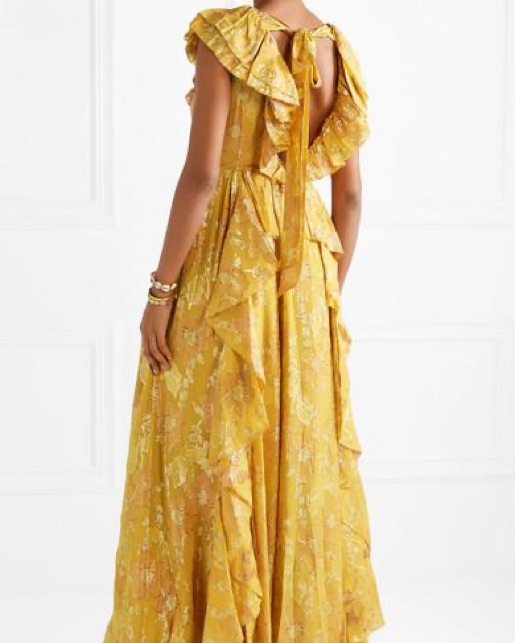 Ulla Johnson Demetria Gold Gown Dress by Ulla Johnson - Pickle