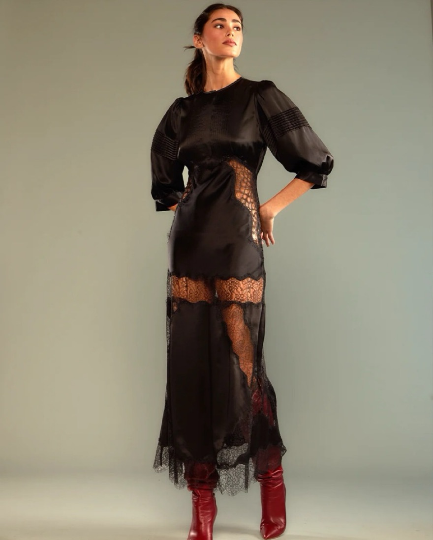 Cynthia Rowley Lure Lace Dress | Pickle