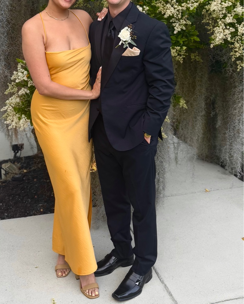 meshki yellow satin dress Aleena Satin And Lace Maxi Dress / Lemon | MESHKI