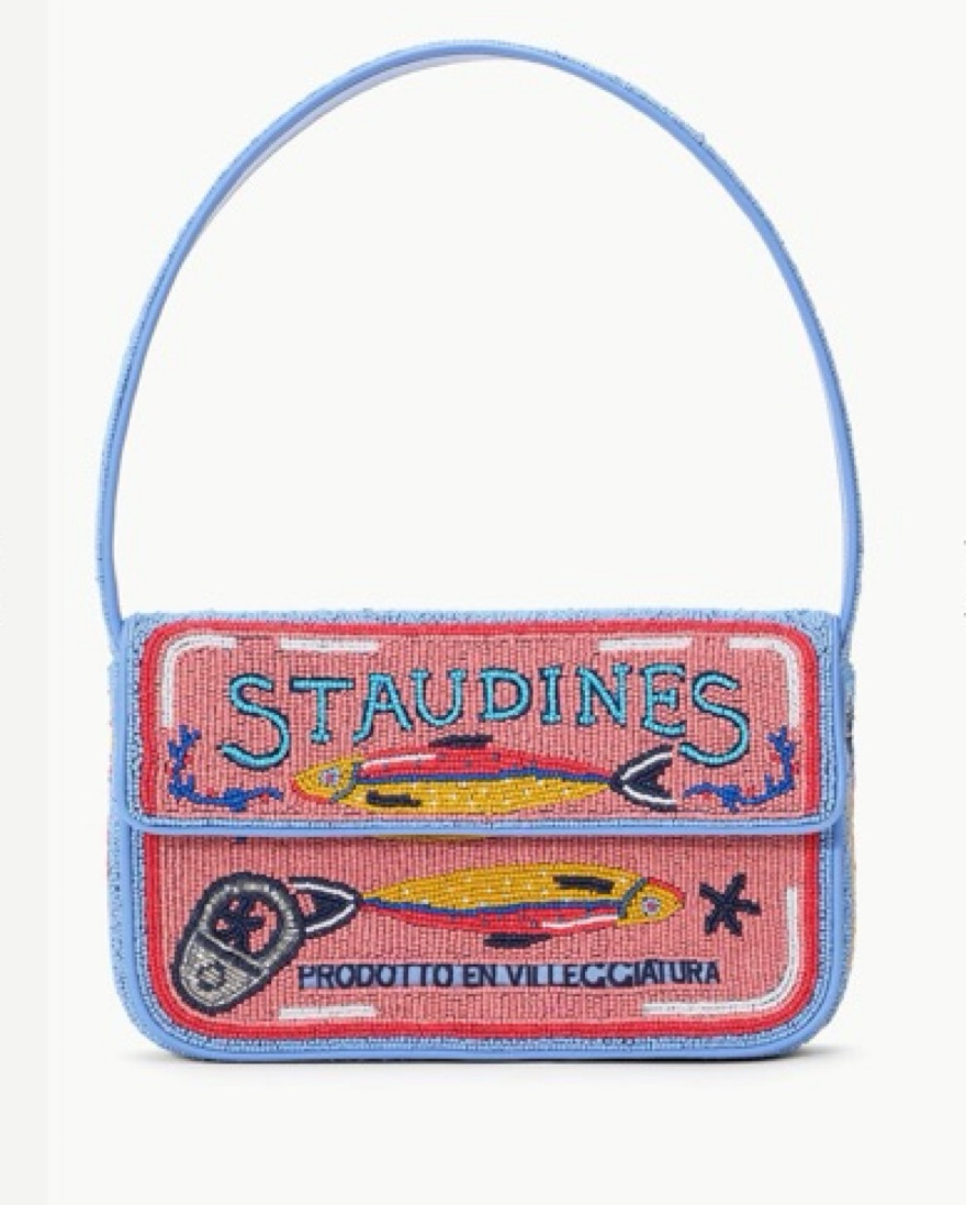staud beaded bag | Pickle
