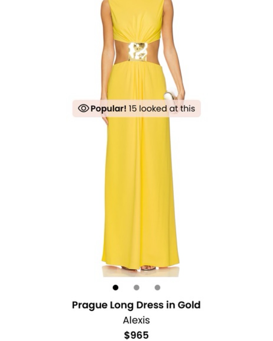 Alexis Prague Long Dress by Alexis - Pickle