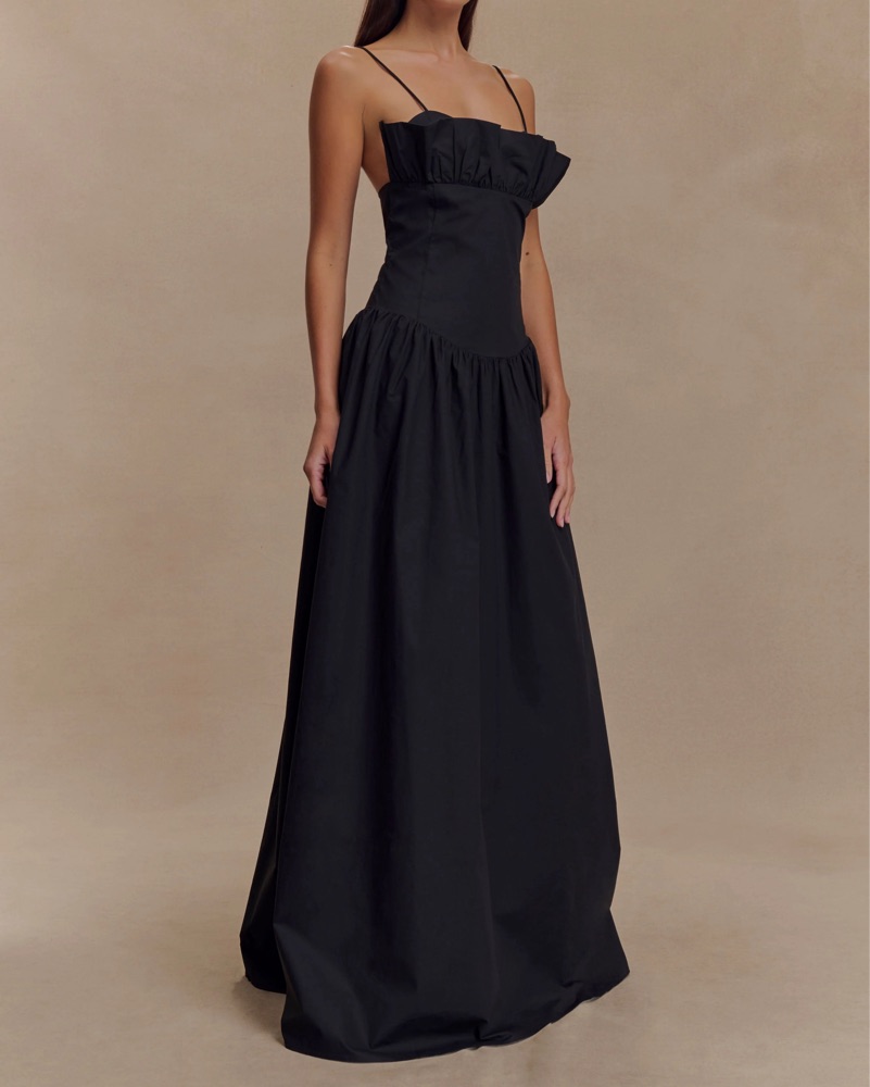 Meshki Janis Cotton Frill Dress by Meshki - Pickle