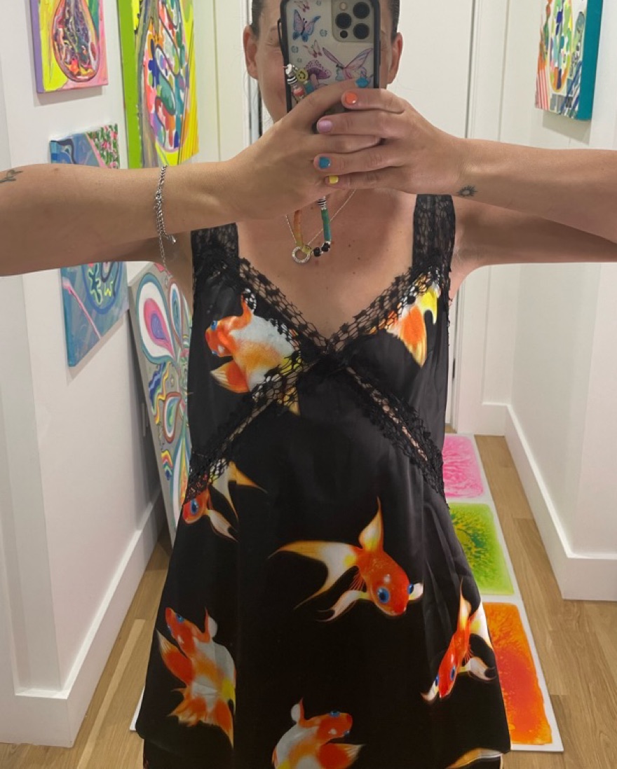 Heaven MJ Goldfish Slip by Marc Jacobs - Pickle