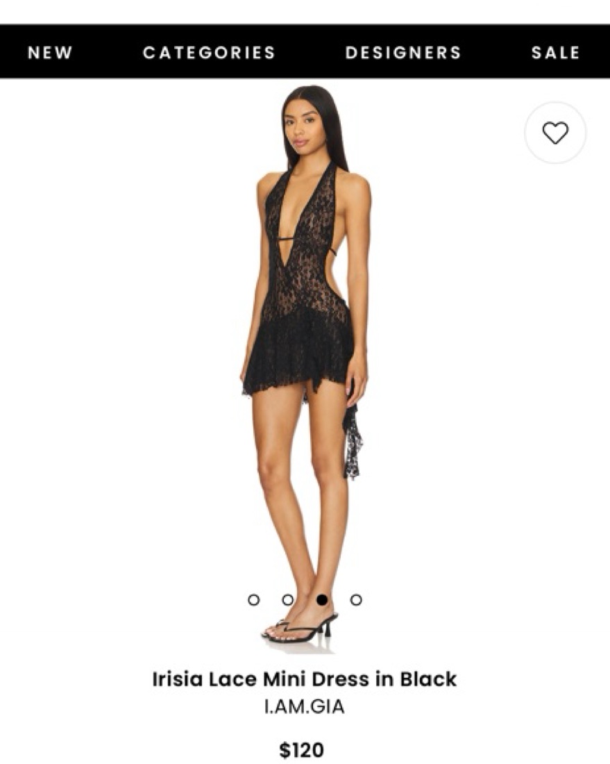 irisia lace mini dress I.AM.GIA Irisia Lace Dress in Pink by I AM GIA