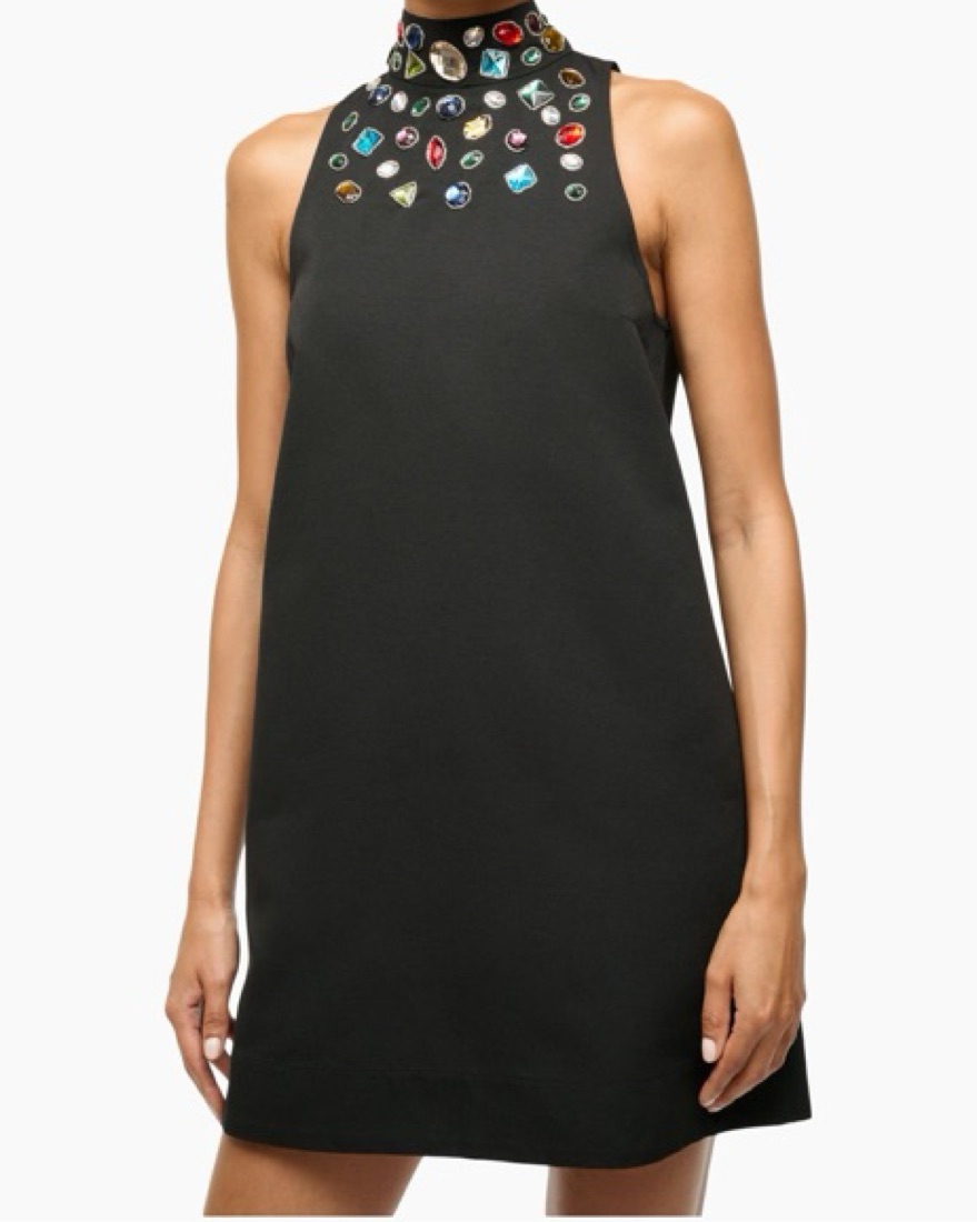 black stern mini dress staud Staud, Halie Mini Dress in Black, Size 0