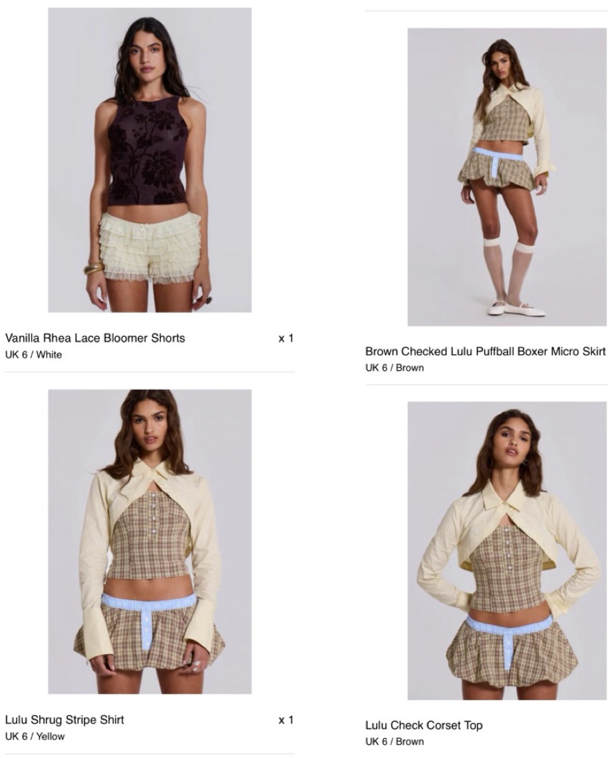 Jaded London Lulu Corset Top+Micro Skirt | Pickle