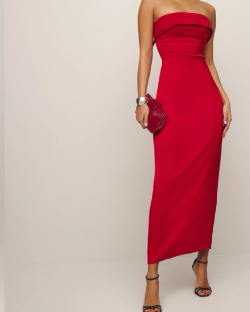 johan satin dress Reformation Johan Satin Dress In Black - 70% Off