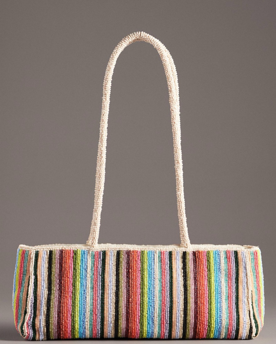 Anthropologie East/West Beaded Bag | Pickle