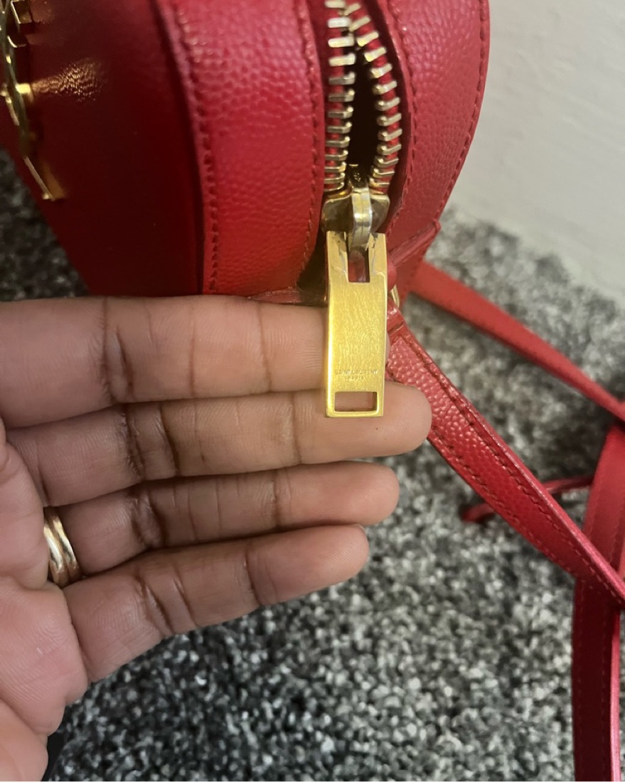 Elegant Red Saint Laurent Crossbody Bag by YSL - Pickle