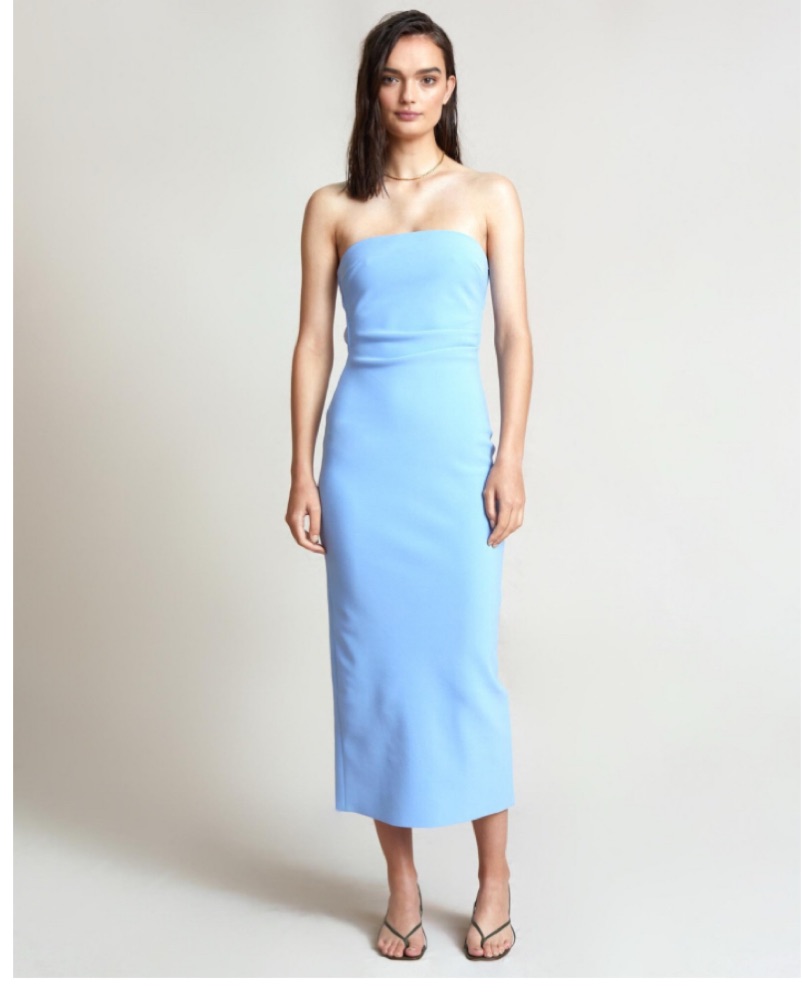 white strapless cut out dress Tie Up Slit Midi – Hot Miami Styles Size:5XL/ US 20 CC blush dresses Hand Wash Cold Sara Ali Khan Is