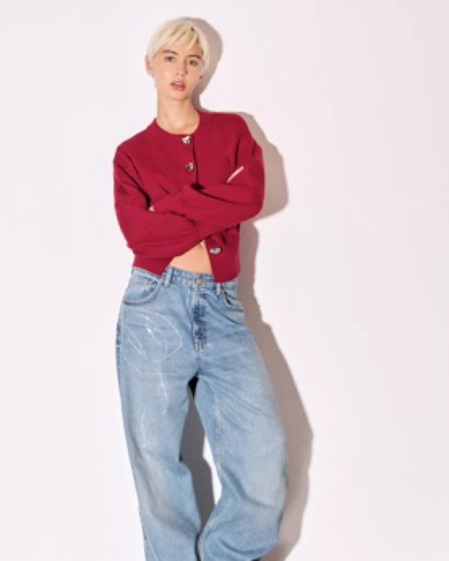 ZARA ハートボタンニットカーディガンM ZARA ハートボタンニットカーディガンM - メルカリ