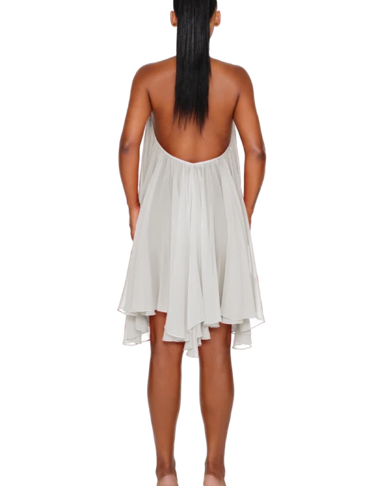 eva franco halter swing dress Halter Swing Mini Dress