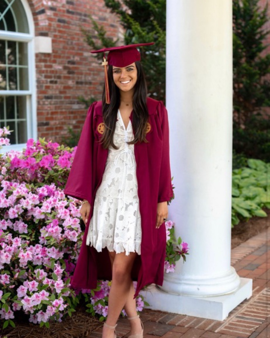 White Graduation Dress by Sandro - Pickle