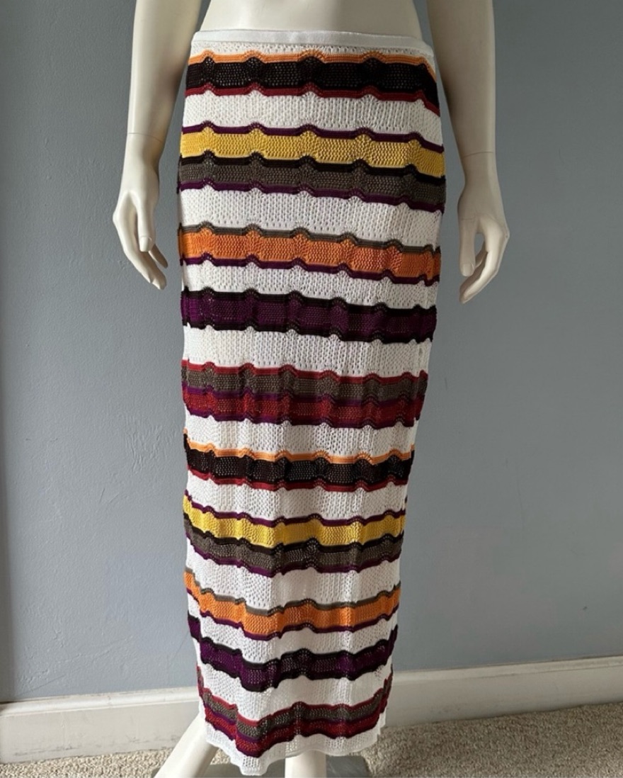 Missoni Zig Zag Knit Maxi Skirt | Pickle