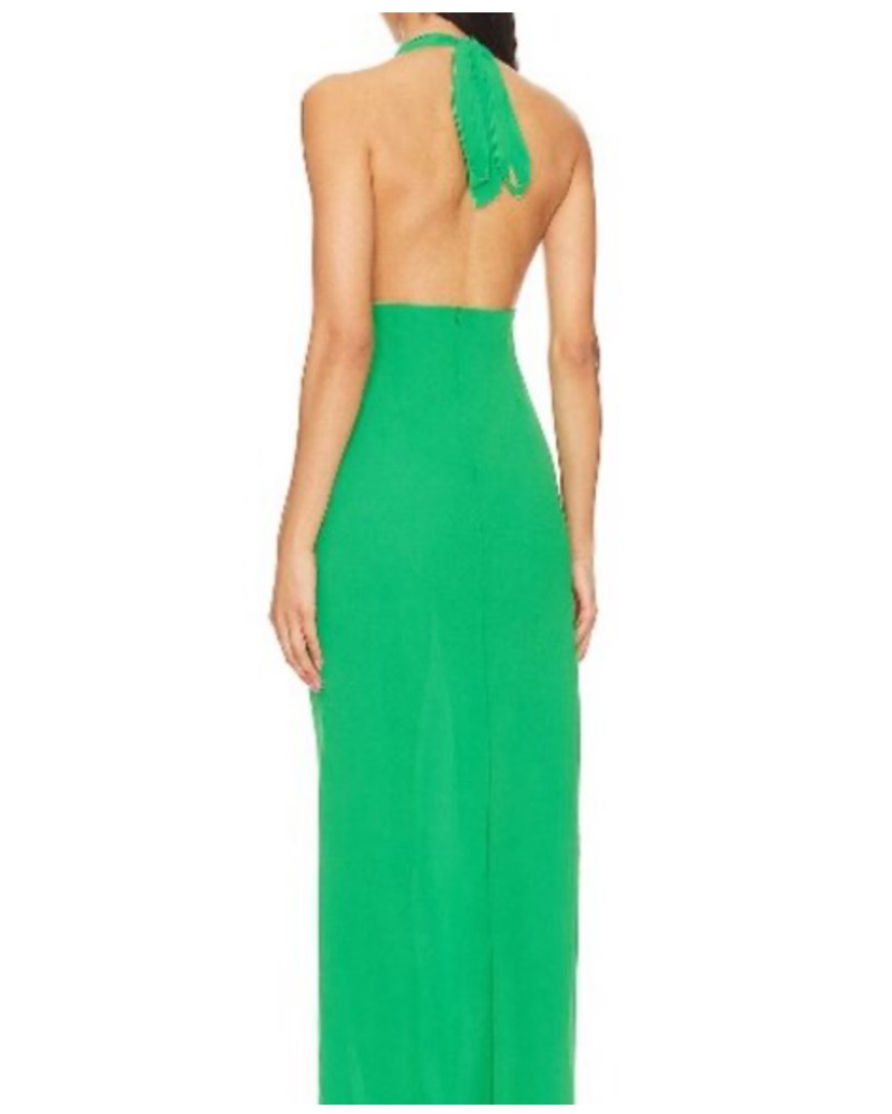 Runaway the Label Green Lexi Cowl dress by Runaway the Label - Pickle