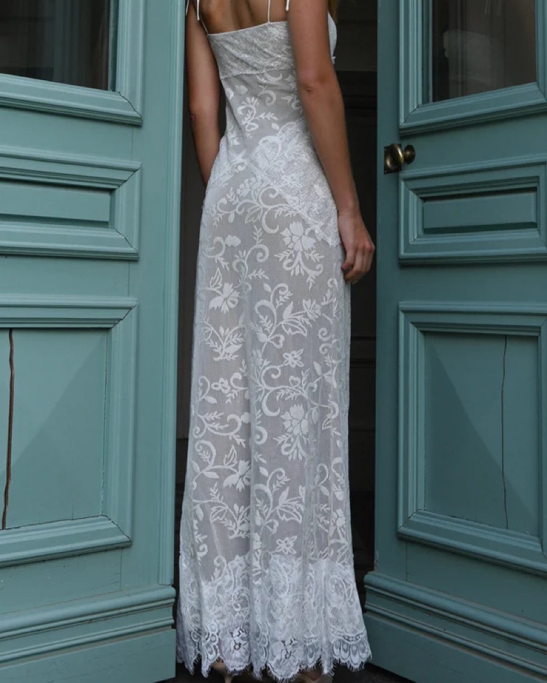 Yellow The label White Lace Dress by Yellow The Label - Pickle