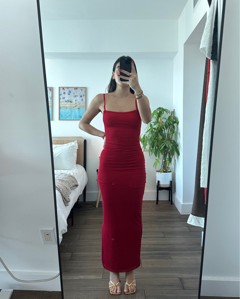 sequin tube dress Draped Side Split Thigh Jacquard Party Dress, Purple / L This strapless tube mini Design:With puffy sleeves women's apparel Kamperett Linden Hand Painted