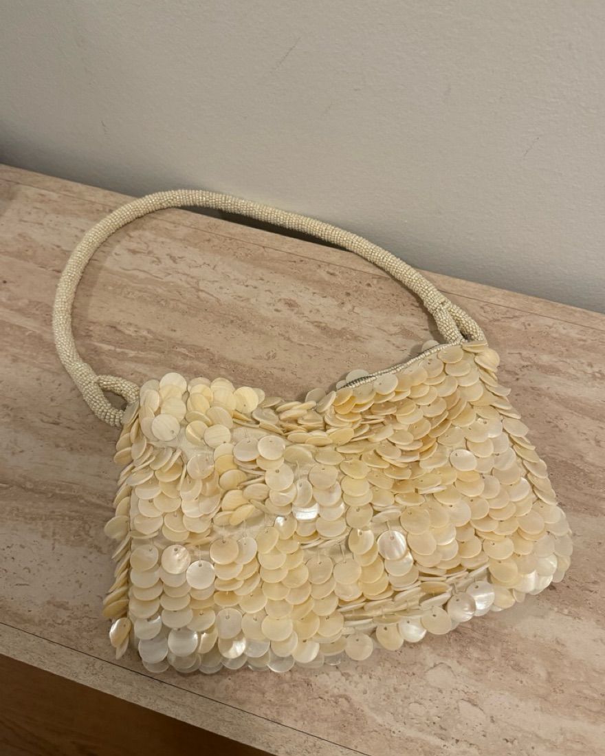 ZARA【NEW】BEADED SHOULDER BAG Zara Beaded Shoulder Bag | Pickle