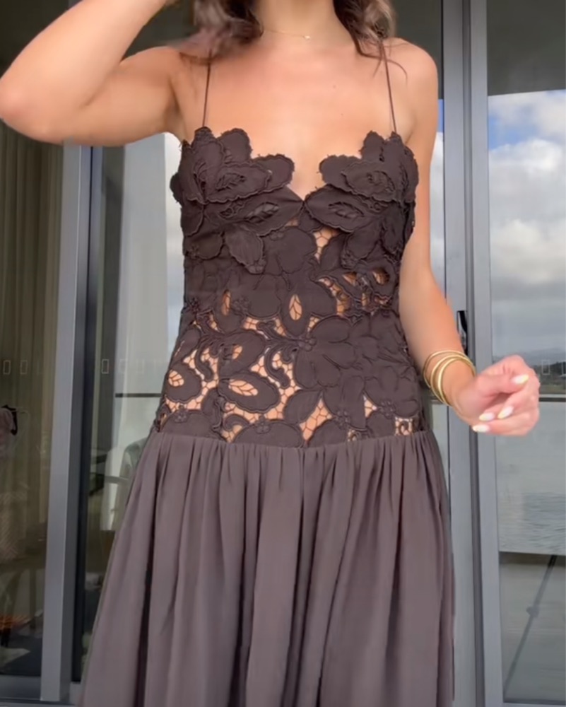 Hansen And Gretel STEPHANIE MAXI DRESS C by Hansen And Gretel - Pickle