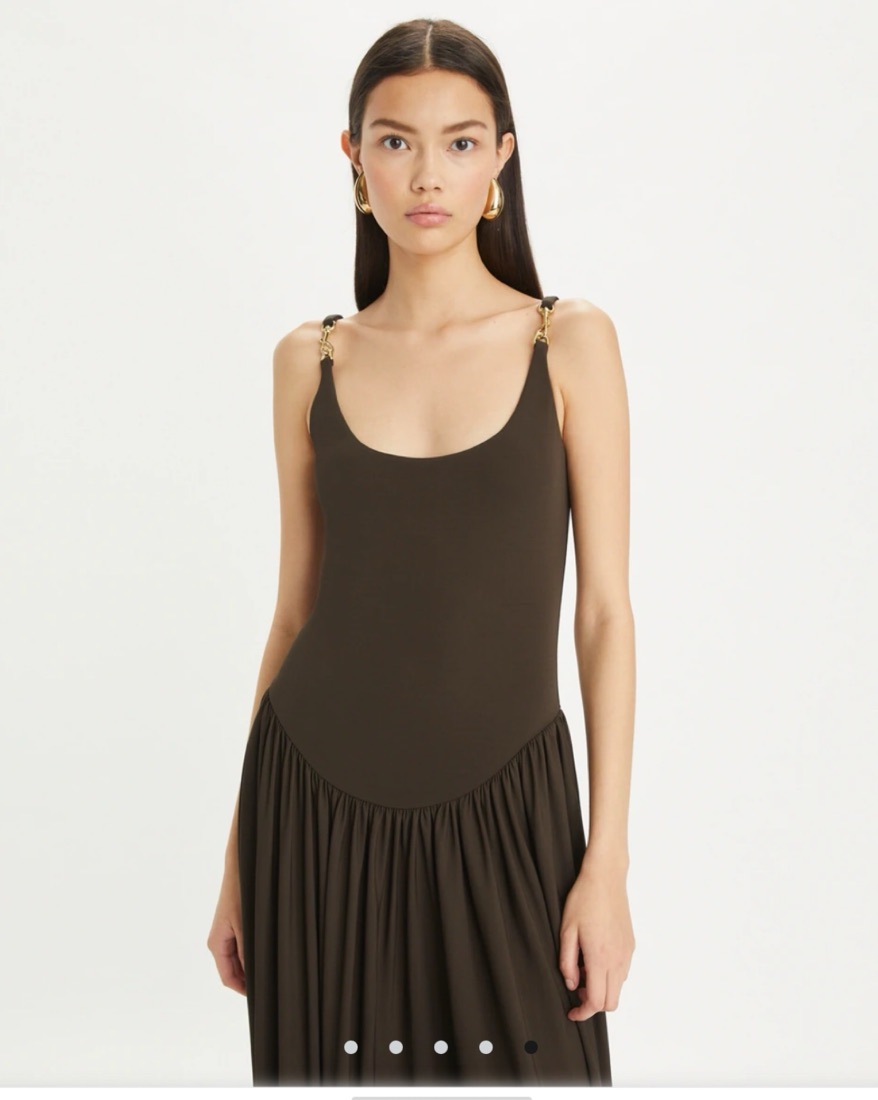 Tory Burch Clip Tank Dress by Tory Burch - Pickle