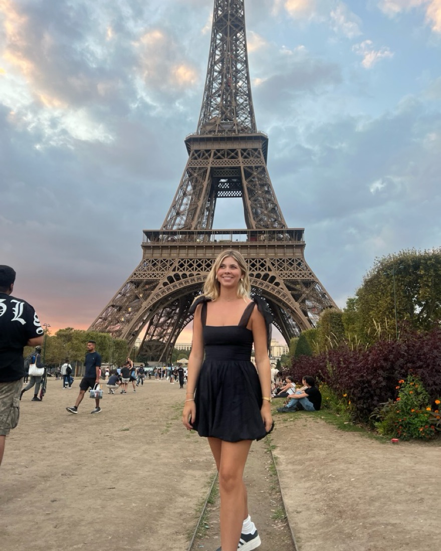 reformation mini black bubble dress | Pickle