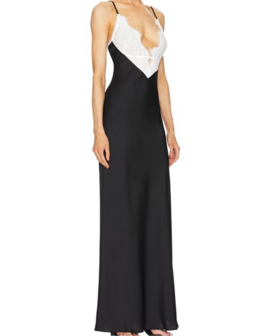 cross maxi dress Annaeli Cross Front Maxi Dress — V-Neck Maxi
