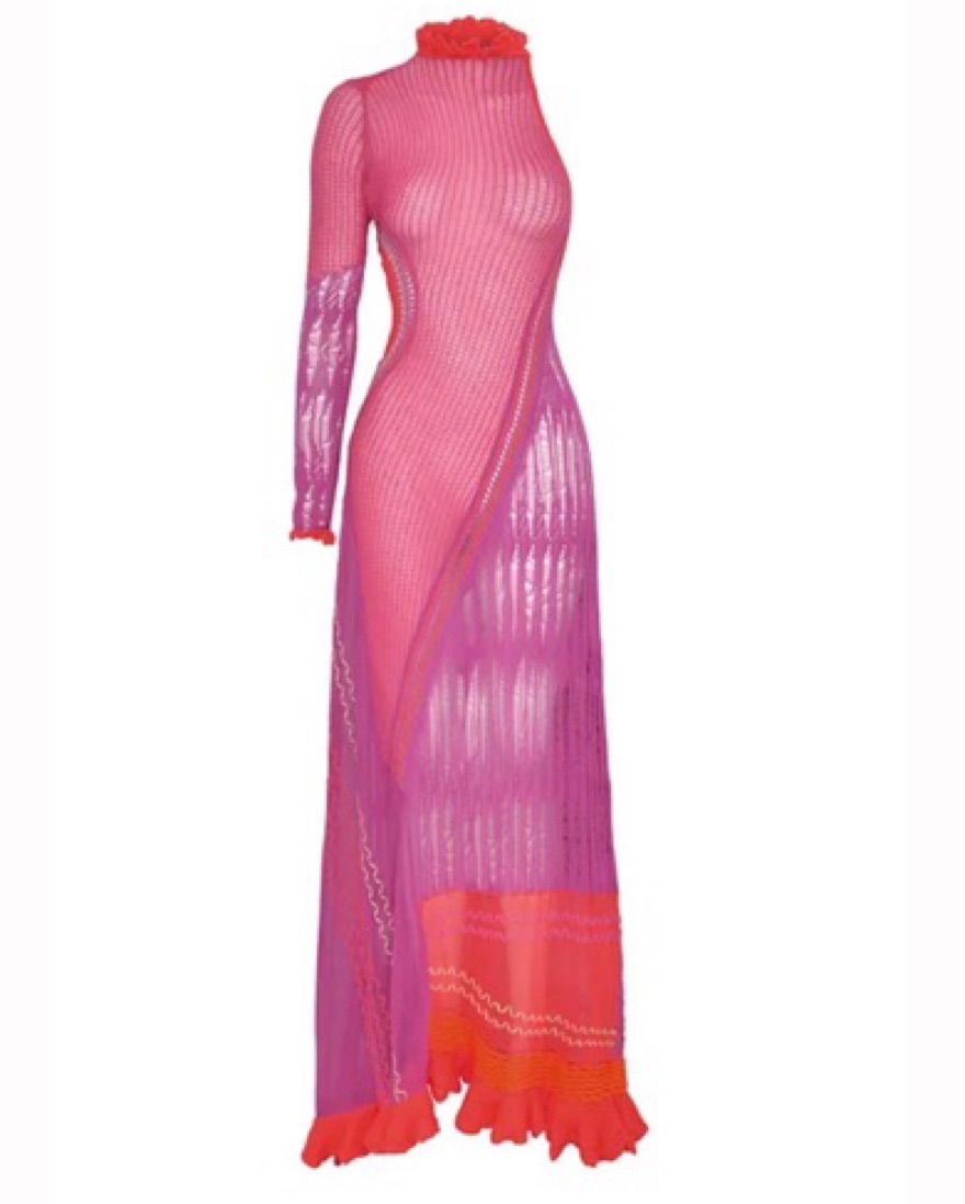roberta einer purple dress Roberta Einer Angel Mini Dress