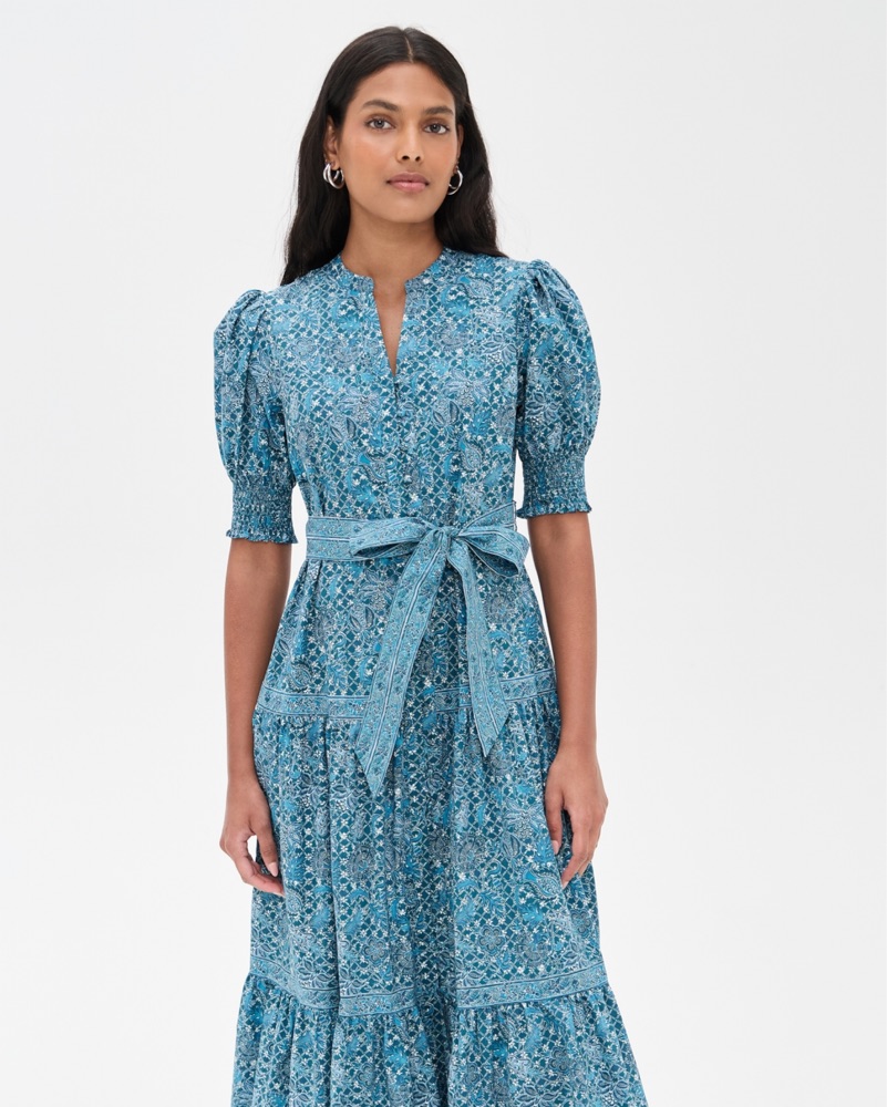 hill house long sleeve dress Tartan Naomi Nap Dress