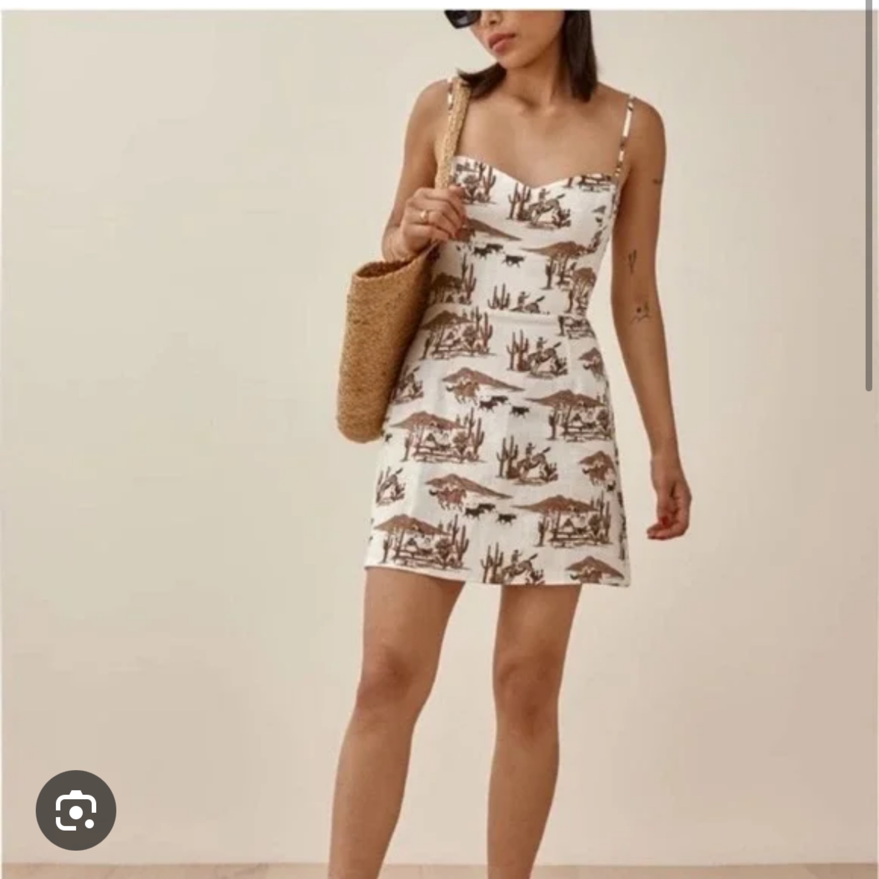 Reformation Western Rodeo Dress by Reformation - Pickle