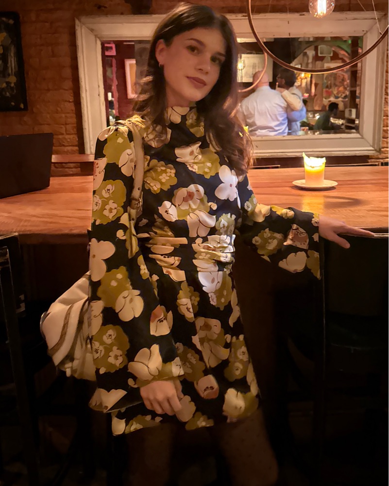 astrid silk dress Sample Gold Champagne Astrid Satin Dress