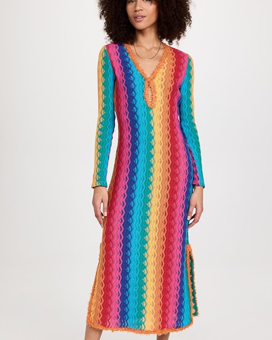 alexis crochet dress Women's Crochet Cut Out Halter Maxi Dress Alexis