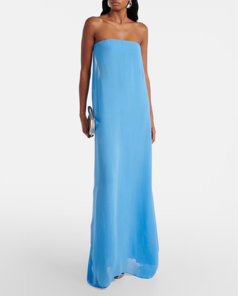 evening maxi dresses with sleeves Odette Cream Long Sleeve Formal Maxi Dress - US 16