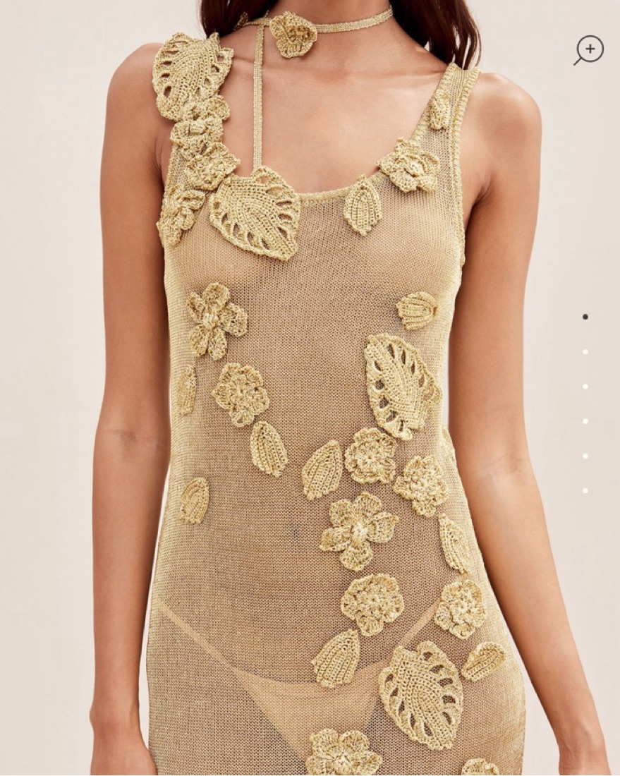 Cult Gaia Pemma Crochet Dress by Cult Gaia