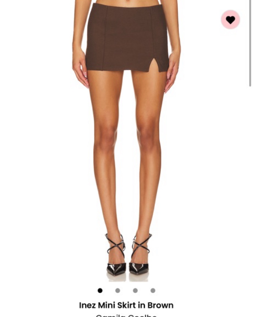 スカート andmary Holly mini skirt ANDMARY】Holly mini skirt