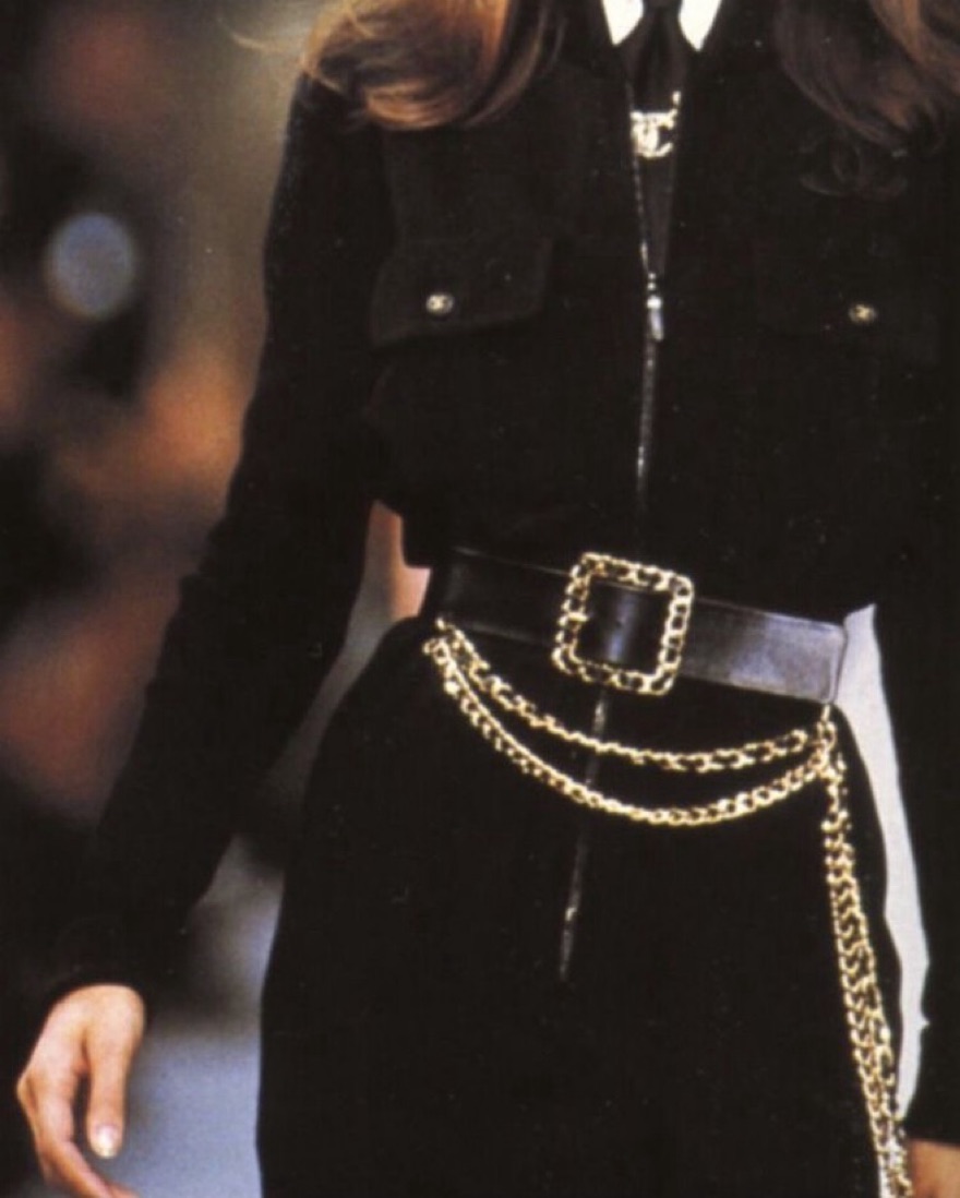 Vintage Chanel Chain Belt | Pickle