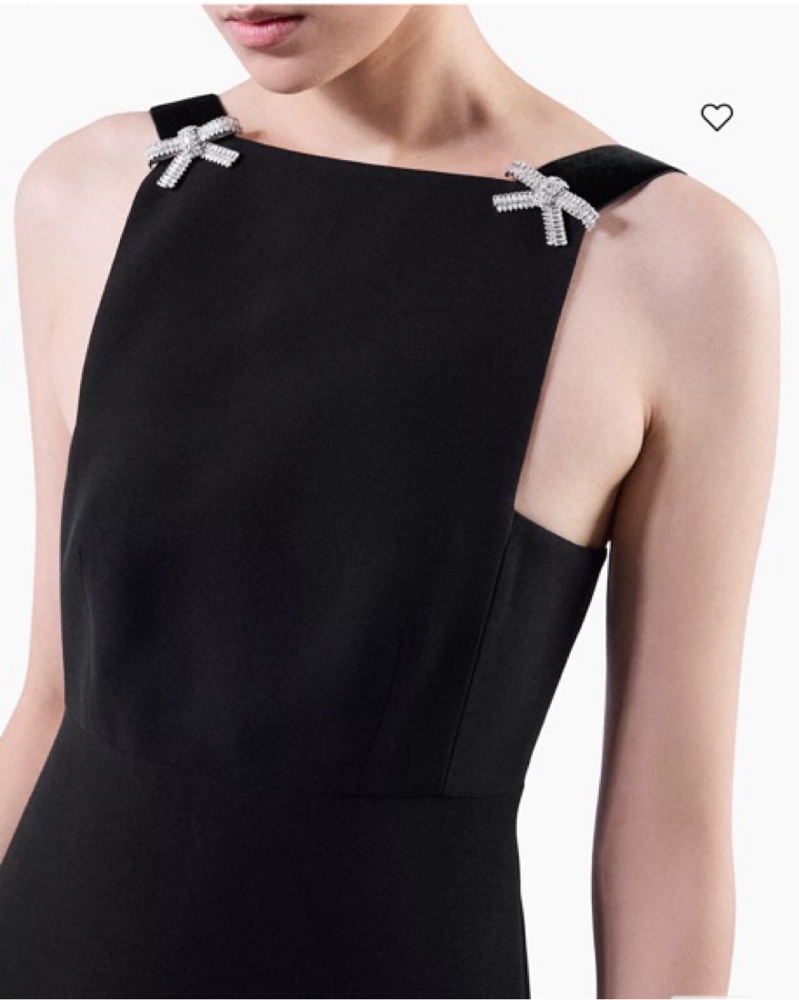 VIP【関税送料無料】希少 Prada Bow Crystal Mini Dress Prada Mini Dress With Crystal Bows | Pickle