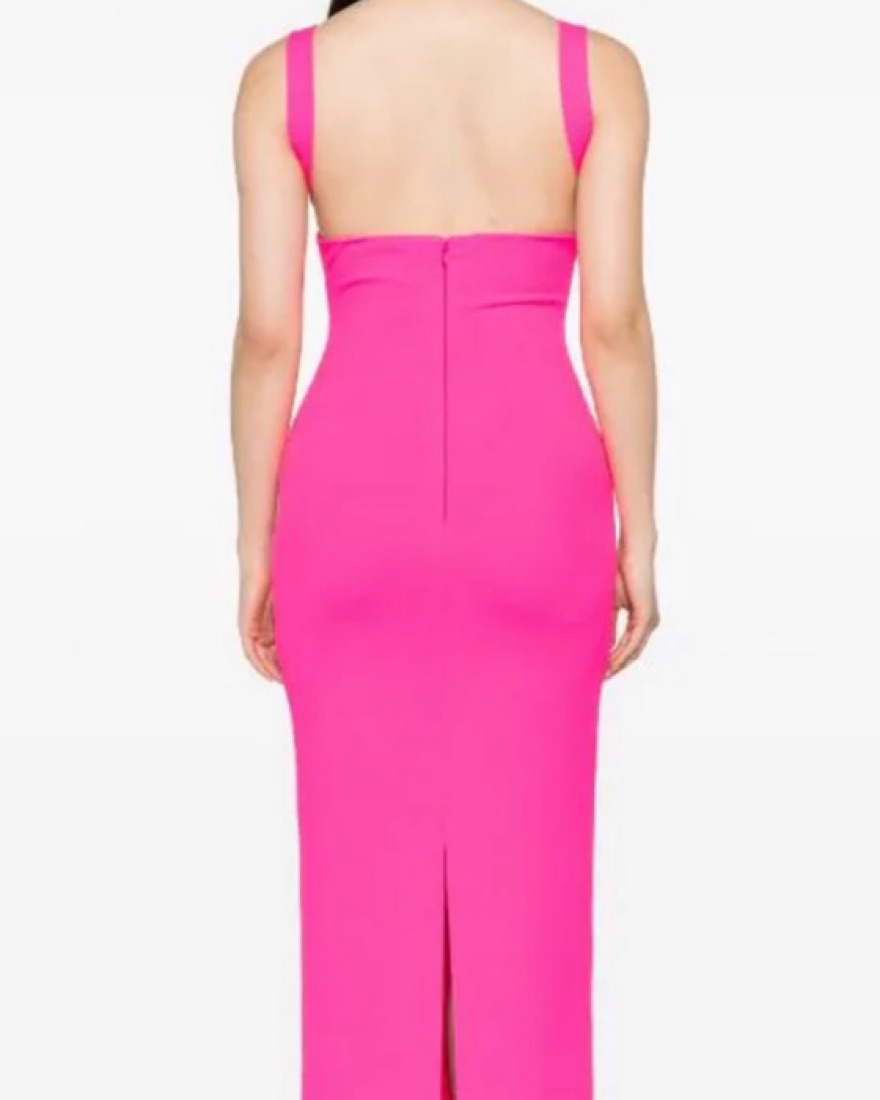 solace london the joni open-back dress Solace London Joni Open Back Dress by SOLACE London