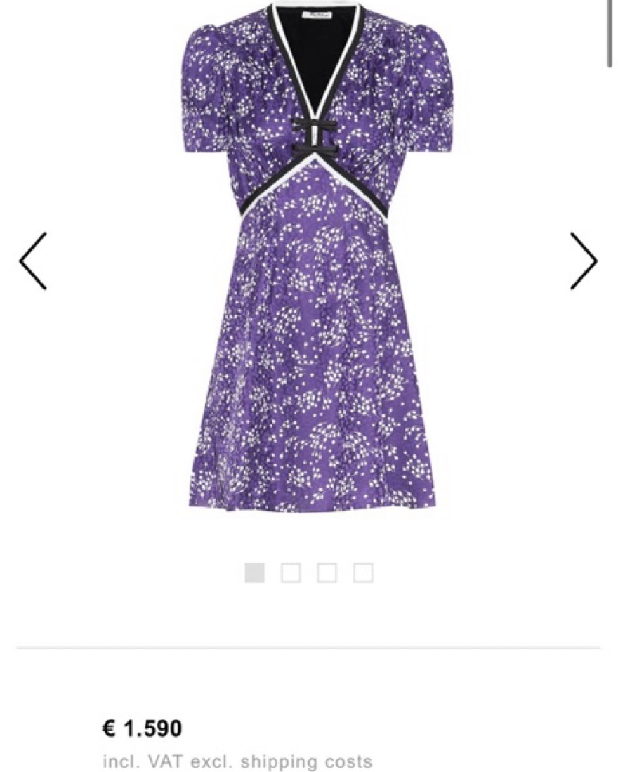 miu miu satin jacquard dress MIU MIU Floral silk-satin jacquard dress by Miu Miu