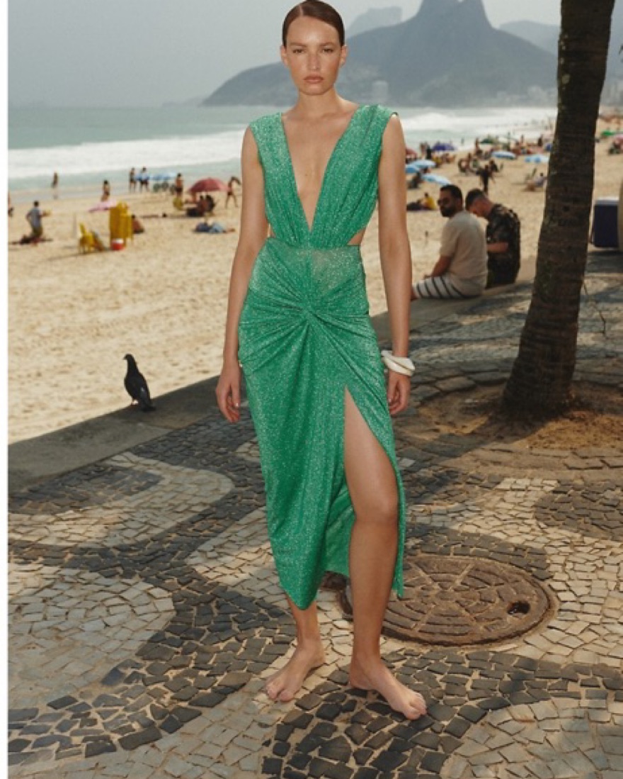baobab mia midi satin dress in green Baobab Mia Ruched Maxi Dress Sz Med by Baobab