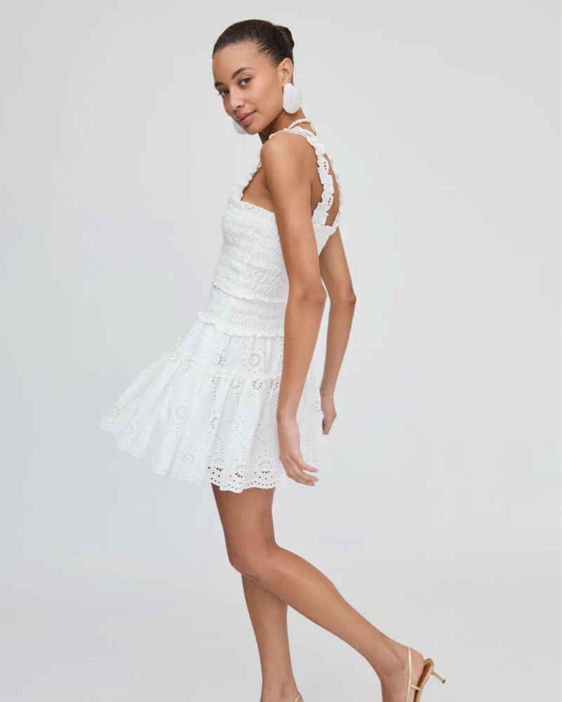 Hill House Azalea Mini Nap Dress by Hill House - Pickle