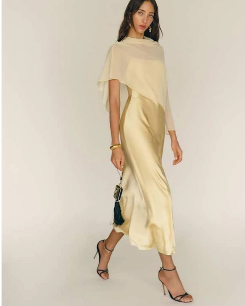 reformation lilibeth silk dress Reformation Lilibeth Silk Dress