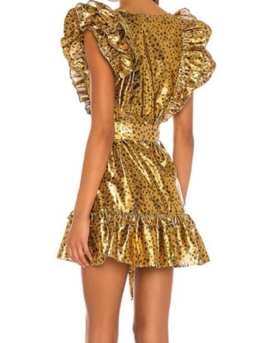 gold trumpet dress GLS Green Long Formal Evening Trumpet Dress - Sheer Lace & Beaded Embroidery main image 1