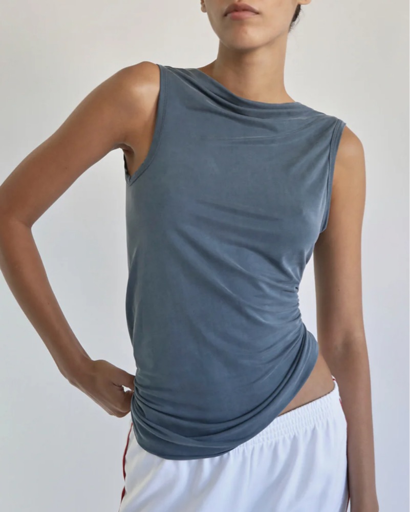 Paloma Wool Twist Back Duli Blue Top by Paloma Wool - Pickle