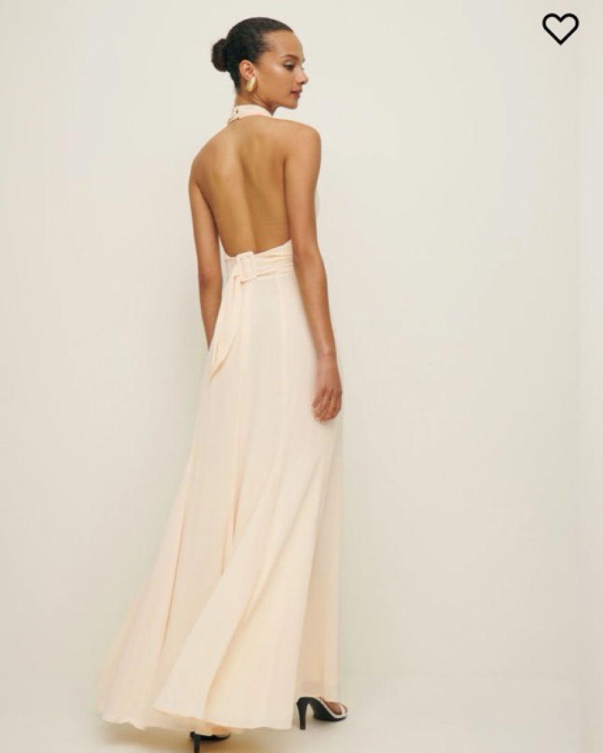 Reformation Ezria Dress in Sugar by Reformation - Pickle