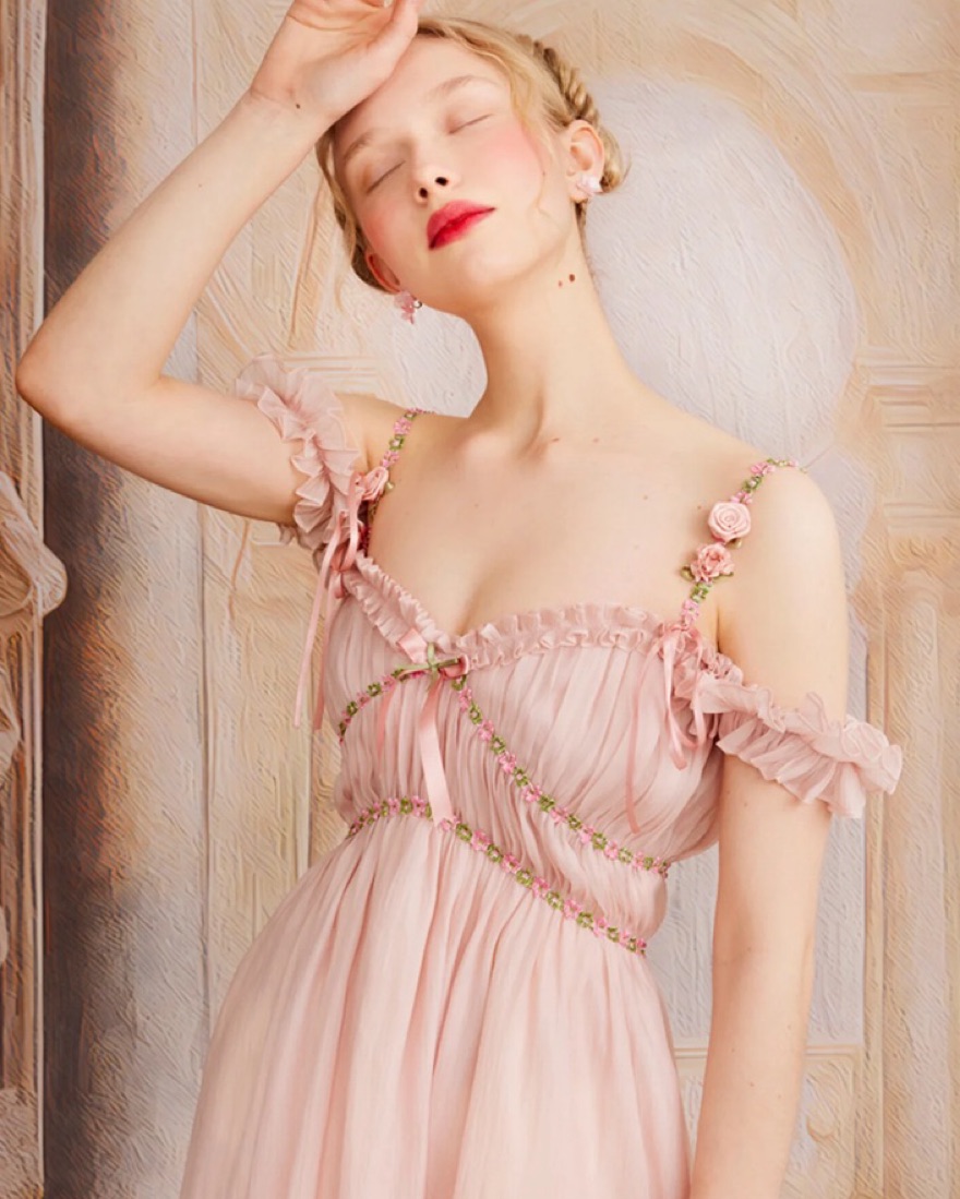 charlotte lace dress Fleur du Mal Charlotte Lace Dress main image 0