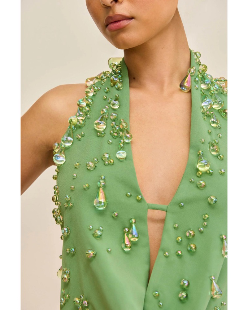 Cult Gaia Issey Dress In Calla Lily | Miami Swim Week, Going Out