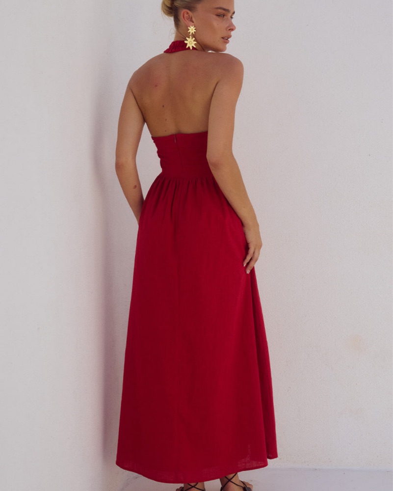 tiered sleeveless midi dress Entro Off White Tiered Sleeveless Midi Dress