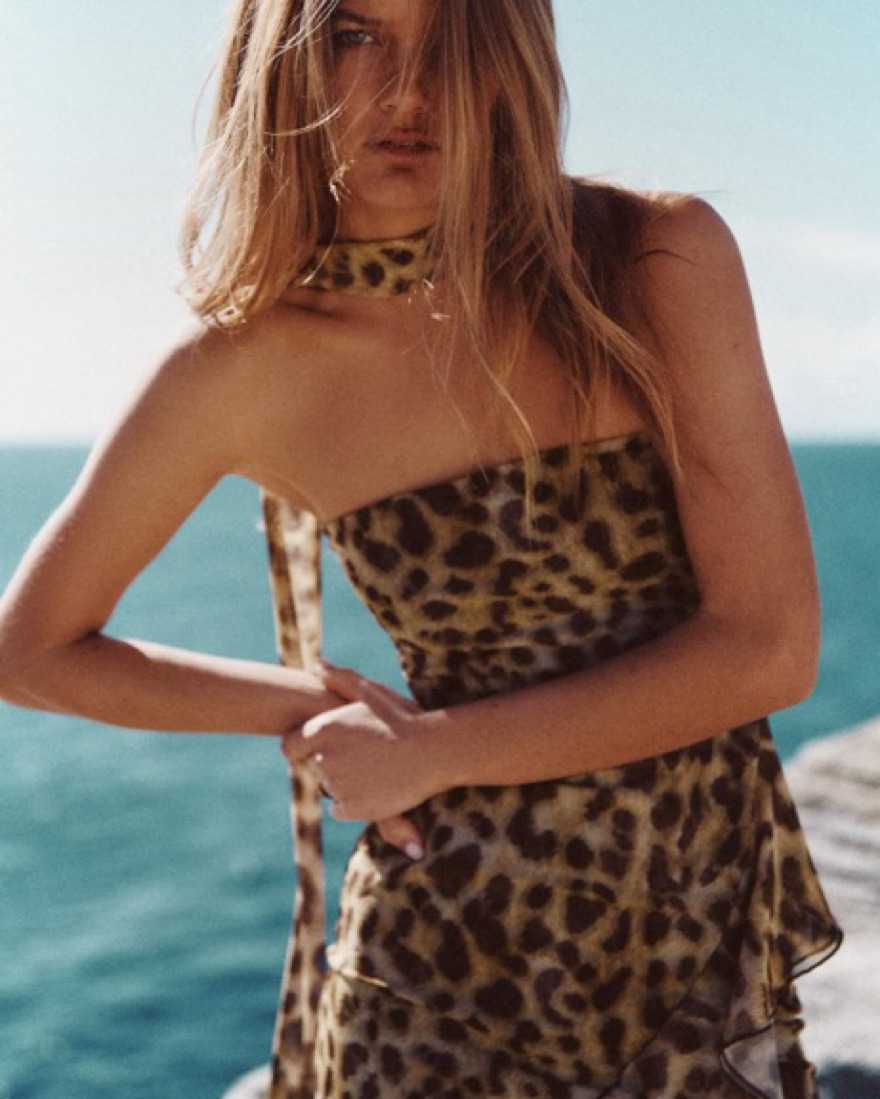 leopard print mini dress zara Leopard Mini Dress by Zara